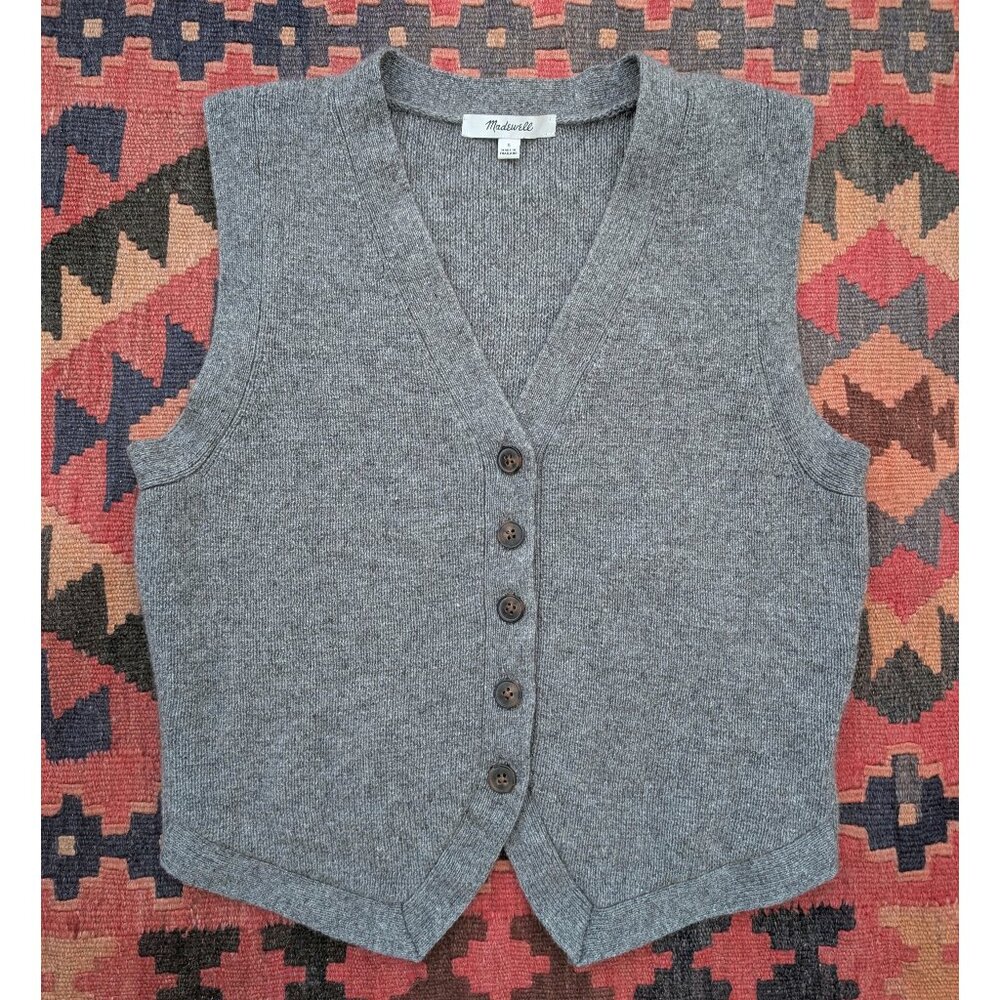 Madewell V-Neck Sweater Vest